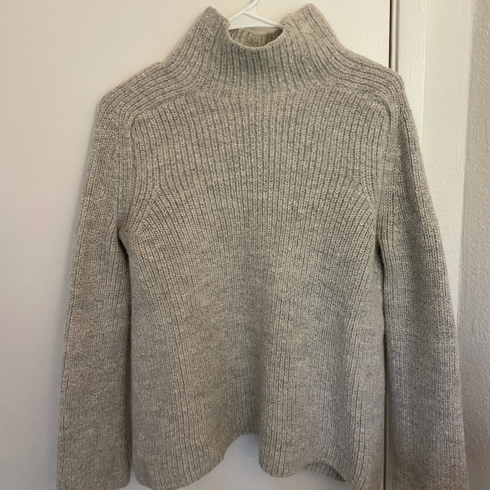 Reformation Grey Turtleneck
